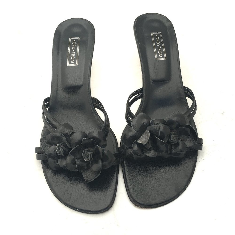 Nordstorm Vintage Sandal Kitten Heel Mule 8.5